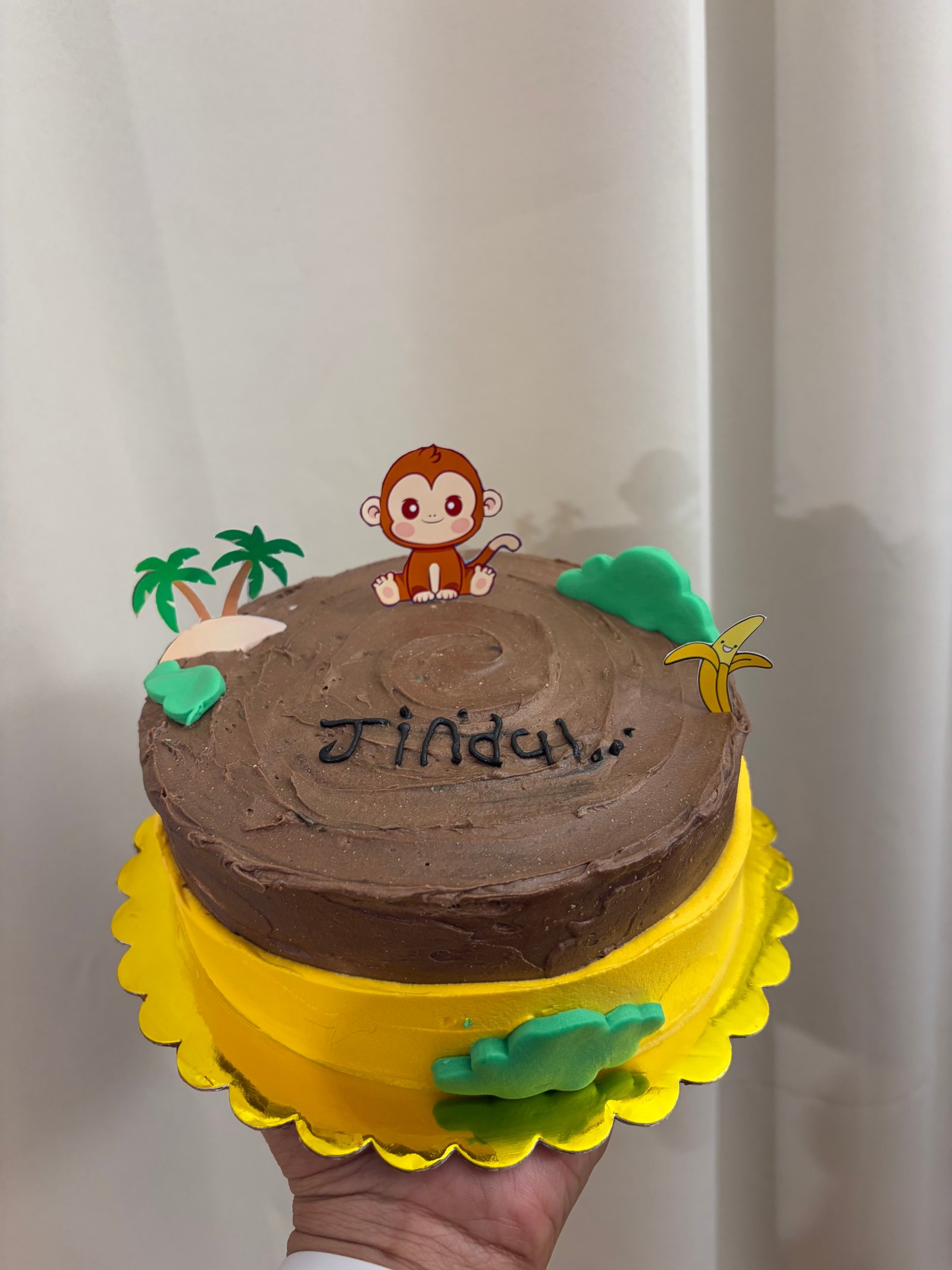 Jungle Monkey Delight Cake